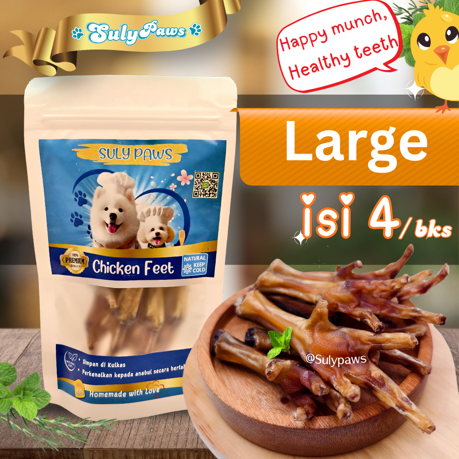 Chicken Feet Large (4 pcs) Chicken Feet Large (4 pcs)